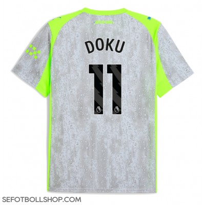Billiga Manchester City Jeremy Doku #11 Tredje fotbollskläder 2025-26 Kortärmad Billiga Manchester City Jeremy Doku #11 Tredje fotbollskläder 2025-26 Kortärmad
